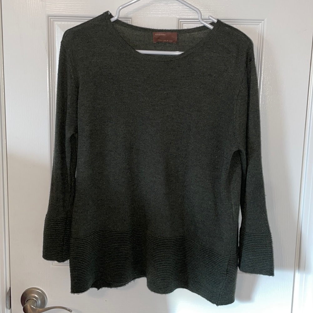 NWOT Kerisma green sweater